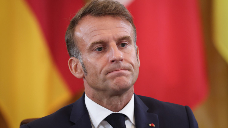 Macron adverte contra a apreensão de activos russos congelados