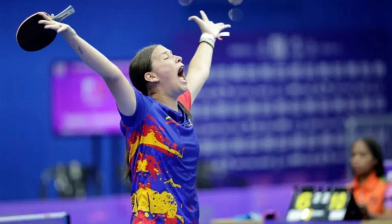 O ténis de mesa venezuelano brilha nos Jogos Sul-Americanos da Juventude