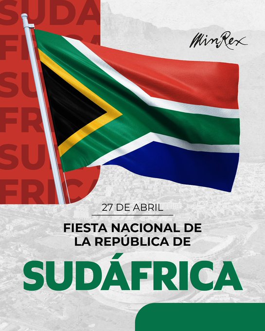 Cuba felicita a África do Sul pelo aniversário do fim do apartheid