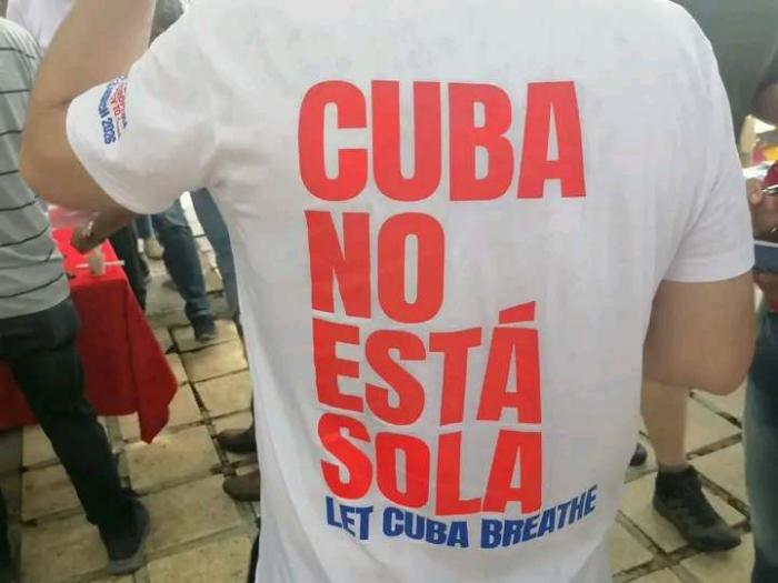 «Somos mais os que amamos e defendemos Cuba»