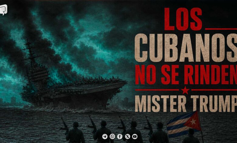 Os cubanos não se rendem, Sr. Trump