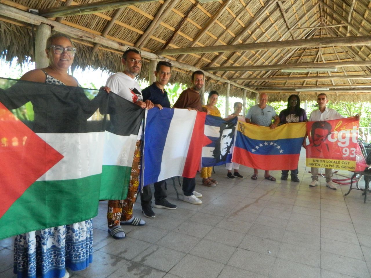 Sindicalistas franceses em Villa Clara: 30 anos de solidariedade