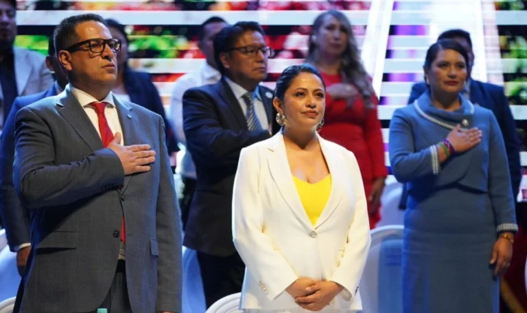 A prefeita de Pichincha denuncia que Noboa destruiu a democracia no Equador