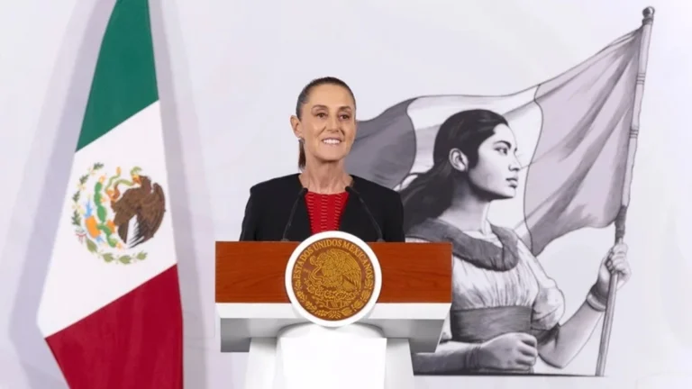 A presidente do México convoca a uma mobilização nacional em defesa da soberania do país