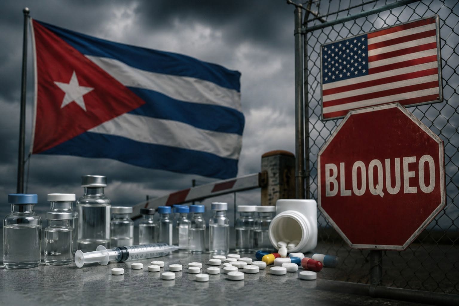 Os EUA impedem Cuba de produzir cerca de 300 medicamentos